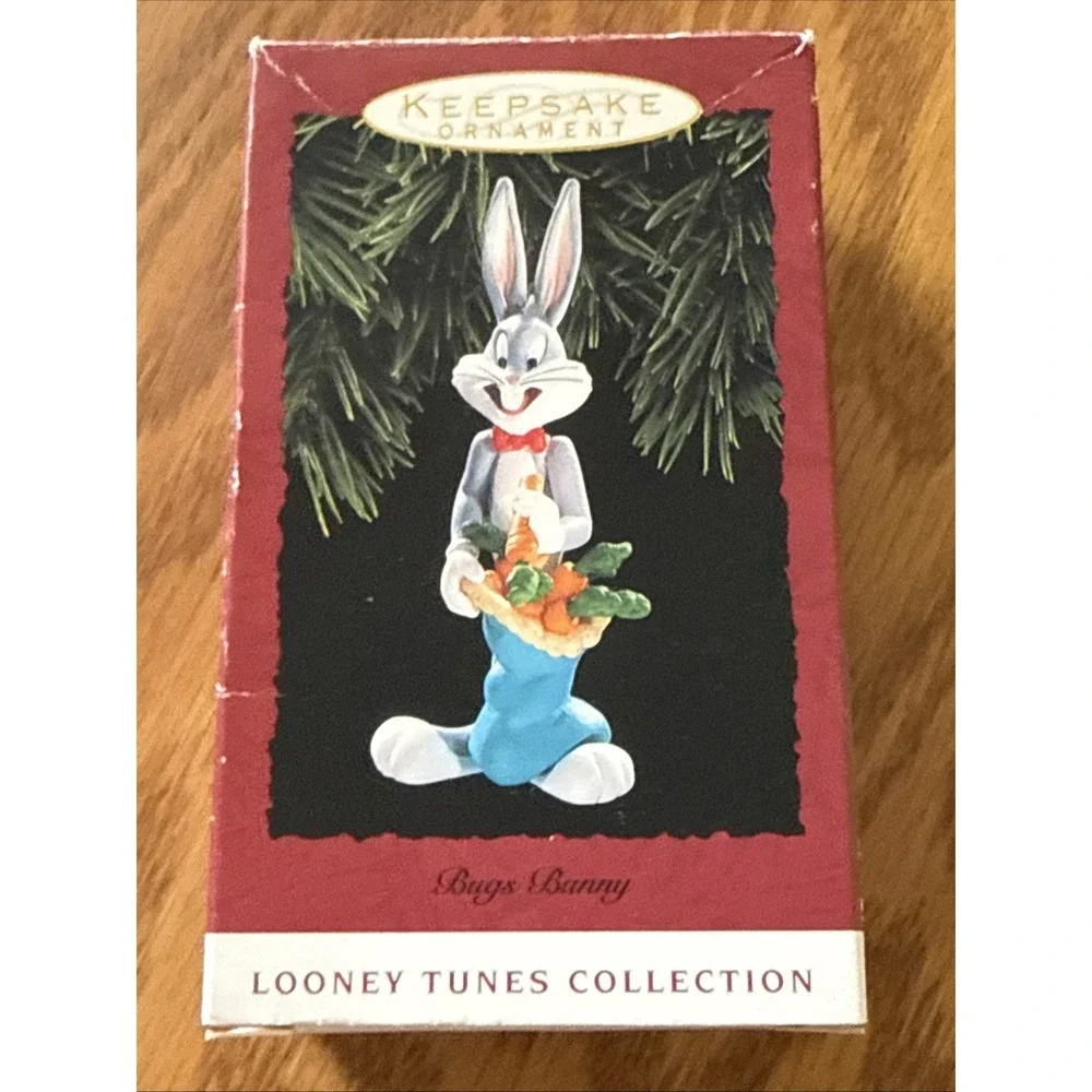 HALLMARK Keepsake 1993 BUGS BUNNY  Looney Tunes CHRISTMAS ORNAMENT Vintage NEW
